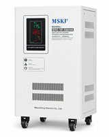 Régulateur de tension automatique contrôlé par thyristor 220V, stabilisateur de tension pour usage domestique
