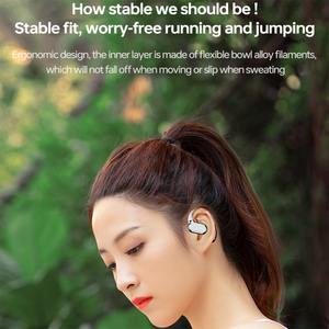 Auriculares inalámbricos estéreo deportivos Q11 Plus con gancho para la oreja, diseño abierto, suaves y flexibles, de bajo <span class=keywords><strong>precio</strong></span>, venta al por mayor de fábrica 2026 - Product Image 3