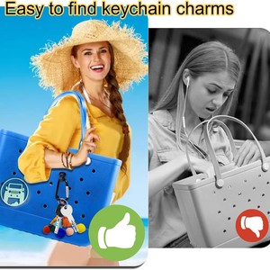 Amazon Bogg Carabiner <b>Hook</b> Metal Keychain Storage <b>Clip</b> For Bag Beach Use - Product Image 3