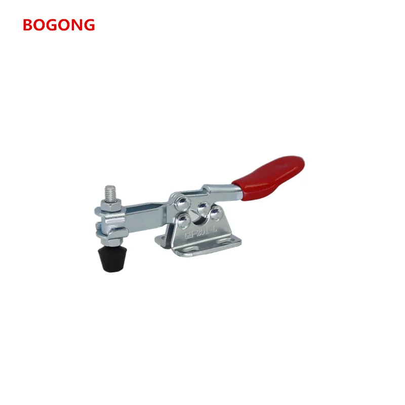 BOGONG GH-201-L Toggle Clamp 201L Hand Tool Anti slip Horizontal Quick Release Heavy Duty Toggle Clamp Tool tie down clamp