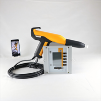 Boîte à poudre automatique électrostatique poudre Film revêtement peinture pulvérisateur pistolet Machine équipement pour peinture système métallique