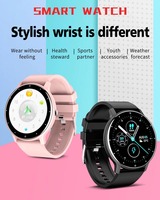 ZL02 Smartwatch alla Moda per Uomo e Donna, Bluetooth, Touchscreen Completo, Fitness Tracker, Impermeabile IP67, Orologio Sportivo Indossabile