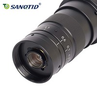 SANQTID 14MP C-Mount Trinokularmikroskop Digitalmikroskop für Handy-Reparatur mit Messsoftware