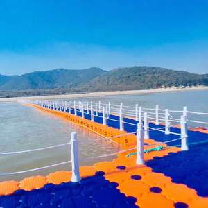 売れ筋 アウトドア ウォータースポーツ向け 簡単設置 高耐荷重 フローティングポンツーン プラットフォーム ボート埠頭 - Product Image 2