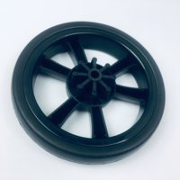 Roue de poussette pour bébé de 6 pouces, roue en plastique EVA pour poussette de bébé