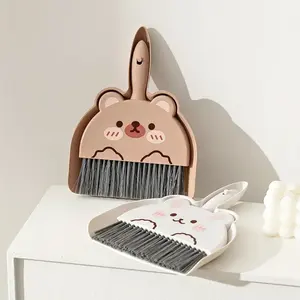 Small <b>Mini</b> Broom and Dustpan Set for Household <b>Desk</b>/Tabletop Cleaning <b>Desk</b> Cleaning Garbage - Product Image 4
