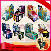 Équipement de jeu pour enfants machine de basket-ball d'arcade à pièces Machine de basket-ball mignonne