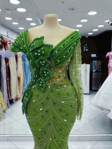 <span class=keywords><strong>Abiti</strong></span> <span class=keywords><strong>da</strong></span> ballo verdi lucidi <span class=keywords><strong>da</strong></span> donna, lussuosi <span class=keywords><strong>abiti</strong></span> <span class=keywords><strong>da</strong></span> invitata per matrimoni 2025, taglie forti, personalizzati Dubai, per occasioni formali <span class=keywords><strong>da</strong></span> donna - Product Image 3