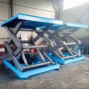 Промышленная ножничная подъемная платформа для тяжелых грузов, гидравлический стол для складского оборудования и доков - Product Image 5