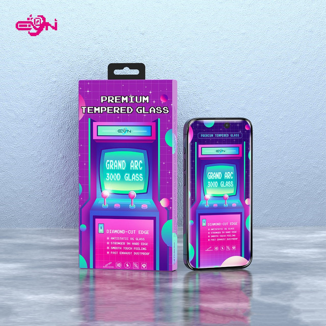 Wholesale OG Glass Protector 300D 0.6MM ESD Large Curved Edge Tempered GLASS for iphone 16 Pro Max 16 15 14 13 11 Phone Screen