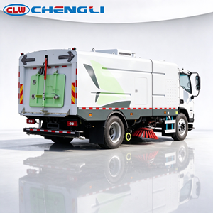 Camión barredor de calles eléctrico Chengli, vehículo de limpieza y saneamiento urbano, OEM ODM para saneamiento de calles urbanas y aeropuertos - Product Image 1