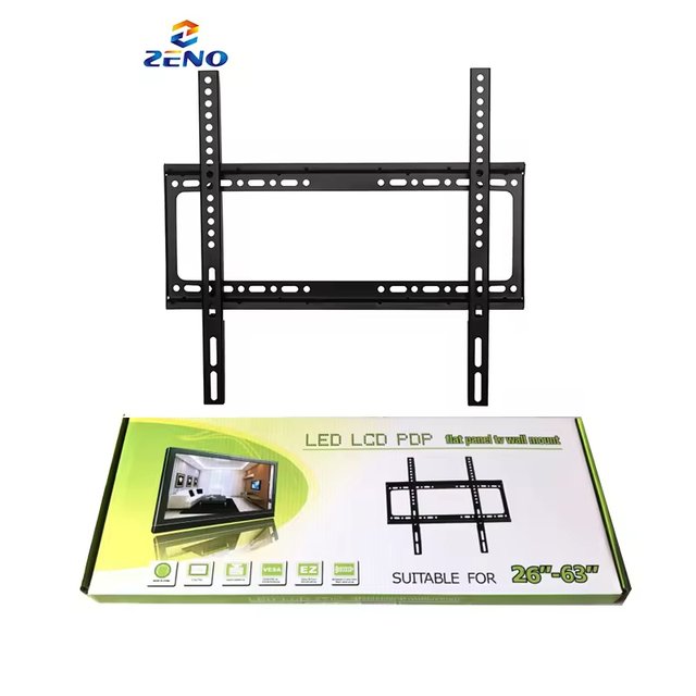 Zeno Fixed TV Brackets Wall Mounts for Flat Screen Tilt Lcd Led Screen Support Corner Wall-mounted Tv Stand
