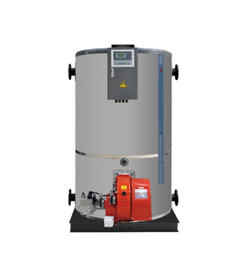 Chaudières à <span class=keywords><strong>gaz</strong></span> verticales industrielles automatiques à haute efficacité, à tubes de fumée CLHS, en acier inoxydable, pour le chauffage central et l'eau chaude sanitaire - Product Image 4