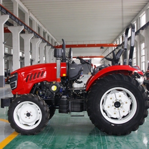 <b>Red</b> 4WD Small Wheel Tractor with Gear Drive Engine for Farm Use - Product Image 3