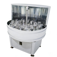 Machine à laver et à stériliser les bouteilles en verre, ligne de lavage de bouteilles en verre recyclées, petite machine à rinçage de bouteilles, machine de nettoyage en plastique