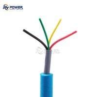 Robot limpiador de piscinas cable giratorio robot brazo cable Flex Duct crawler robot cable