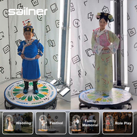 Scanner 3D de portrait SU7 V6 Sailner, numérisation rapide, modèle photoréaliste 50MP, scanner 3D pour figurines d'impression 3D pour personnes réelles