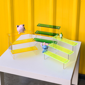 צעצועים התאספו תצוגה מתלה פלורסנטי מסגרת ירוקה הרכבו תצוגת שולחן עבודה הרכבה - Product Image 5