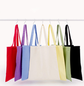 Sac de courses en toile, tissu imprimé bio réutilisable, tissu écologique imprimé avec logo personnalisé. - Product Image 1