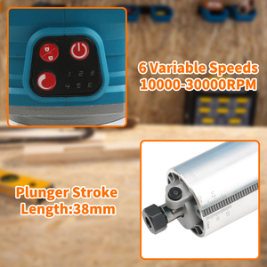 مصنعي جهاز التوجيه الكهربائي الاحترافي 18 فولت جهاز تشذيب الخشب اللاسلكي المحمول باليد - Product Image 3