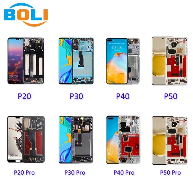 Mobile Phone Lcd Display for Huawei P20 P30 P40 P50 Pro Orginal Screen for Huawei Mate 50 40 30 20 10 Pro Lcd Screen Replacement