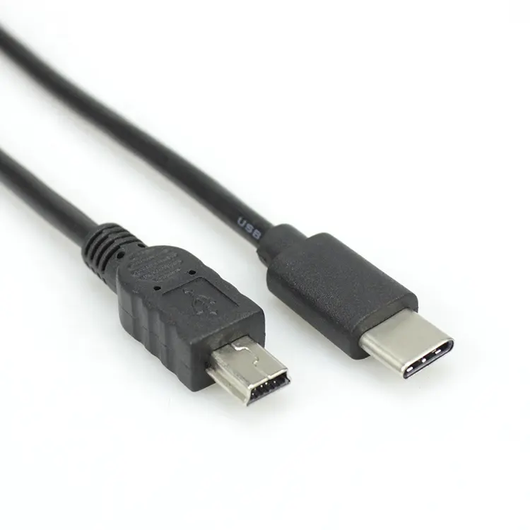 USB Type C To Mini USB Cord Type C OTG Cable