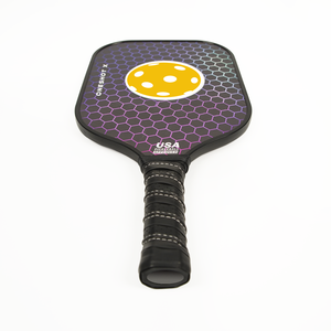 Pagaie de Pickleball personnalisée en fibre de carbone à surface rugueuse avec beaucoup de contrôle de rotation et de puissance 40x20cm - Product Image 6