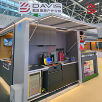 Meubles de cuisine extérieurs de luxe avec îlot barbecue, évier et système de rangement modulaire, fabriqués en usine pour les développements résidentiels