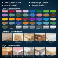 Escritorio y Silla Ergonómicos para Producción de Alto Volumen, Conjunto de Mesa y Silla Perforada Transpirable para Aula, Muebles Escolares Modernos