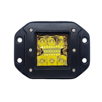 5 pouces 39W carré LED lampe automatique montage encastré tout-terrain camion pick-up bateau barre lumineuse Spot inondation phare gousses accessoires de voiture
