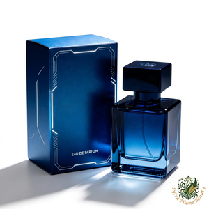 Profumo Arabo a Lunga Durata Private Label Midnight Blue Oud Fragranza di Lusso EDP per Uomo 100ml Set Regalo Personalizzato con Logo su Misura - Product Image 1