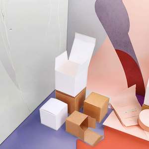 Logo Printing Brown Hard <b>Kraft</b> Paperboard Self Erecting Recycled Materials Custom Size Gift & Craft Transport Packaging <b>Boxes</b> - Product Image 4