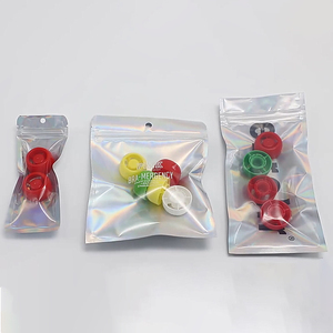 Túi Laser Ba Chiều Đóng Gói Bằng Nhựa Ziplock Mylar Có Khóa Kéo Có Khóa Kéo In Một Mặt Tùy Chỉnh - Product Image 5