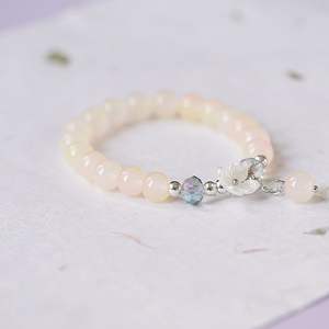 טרנדי ורוד קריסטל צמיד נשים סגולה צמידי צמידים לבן פנטום קוורץ לנשים בנות 2023 מכירה לוהטת - Product Image 2