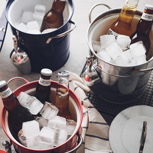 Seau à glace en acier inoxydable à double paroi DD1647 pour la vente en gros, avec couvercle et pince, idéal pour le champagne et la bière, garde au froid - Product Image 5