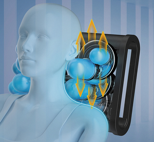 <span class=keywords><strong>Fauteuil</strong></span> de massage VCT-V9Z 2025 innovant à double moteur 2D avec intensité réglable et revêtement intégral en cuir PU - Product Image 2