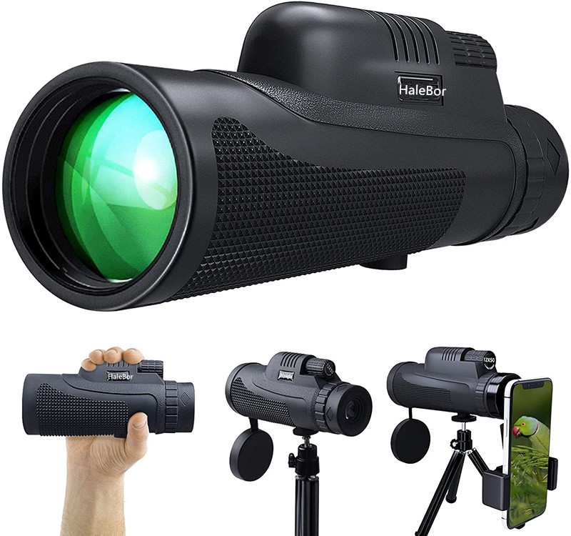12 55 оптический Монокуляр низкое ночное видение Водонепроницаемый мини портативный Фокус телескоп для путешествий охоты