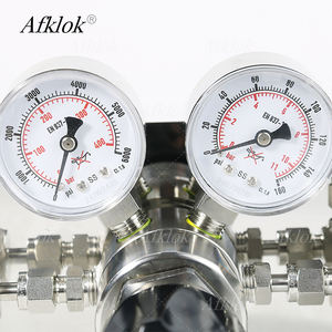 Pannello personalizzato collettore regolatore di pressione per azoto Argon aria ossigeno elio CO2 ingresso 6000psi sbocco 160psi <span class=keywords><strong>SS316</strong></span> - Product Image 3