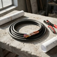 Câble d'ordinateur en cuivre basse tension ignifuge Shandong Zhongkai -20~45C DJYPV22 20x2x0.5mm Cu/LLDPE/PVC 300/500V