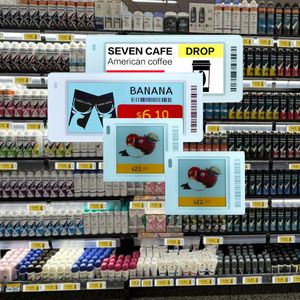 Etiqueta de Precio Digital para Supermercado de 1.54 Pulgadas, Sistema de Etiquetas Electrónicas ESL con Tinta Electrónica, Etiqueta de Precio Electrónica para Tienda, Venta al por Mayor de Fábrica - Product Image 1