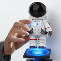 Kamera Komputer PC Cerdas ALSEYE Astronaunt Appearance BEM VM 2K Auto Focus dengan Basis Magnetik