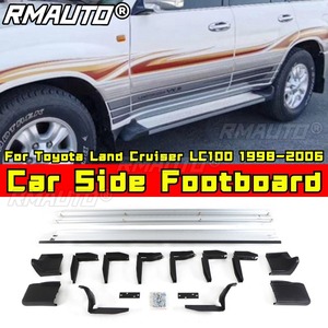 Car Side Footboard Running <b>Step</b> <b>Bar</b> <b>Step</b> Exterior Part for Toyota Land Cruiser LC100 1998-2006 Running Board Car Accessories - Product Image 2