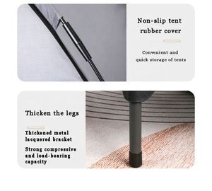 Outdoor Travel Pet Camping Pet <strong>Bed</strong> Collapsible <strong>Metal</strong> Frame Raised <strong>Dog</strong> <strong>Bed</strong> Portable Elevated <strong>Dog</strong> <strong>Bed</strong> With Canopy - Product Image 4