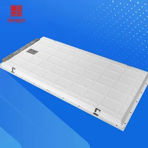 Banqcn US warehouse stock dimmable commercial indoor led panel light surface mounting with junction box emergency power supply