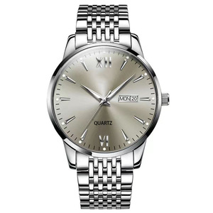 Reloj de Cuarzo para Hombre con Doble Calendario, Luminoso, Resistente al Agua, para Negocios y Uso Diario, con Precios Bajos al por Mayor, Personalizable con su Logotipo - Product Image 3