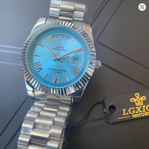 Đồng hồ đeo tay nam LGXIGE 40mm Day Date Retro Quartz Đồng hồ đeo tay nam cao cấp hàng đầu dành cho nam Đồng hồ chống nước - Product Image 6