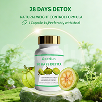 Capsules Détox 28 Jours de Fabrication OEM, Efficace, Super Minceur, Contrôle Naturel de l'Appétit, Puissant Complément Alimentaire pour la Perte de Poids