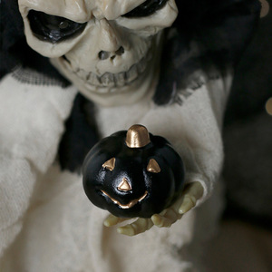 Gran oferta, decoraciones de Halloween de alta calidad INS, mini adornos de calabaza pintados creativos, regalos de vacaciones para el hogar - Product Image 3