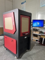 Machine de marquage laser à fibre fermée grand format 3D JPT MOPA/MAX/Raycus 100W Feeltek pour le marquage des métaux en toute sécurité