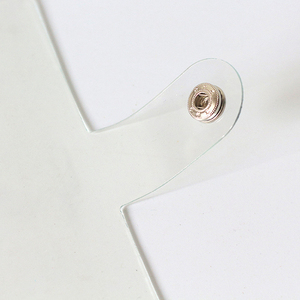 Carpeta Transparente de PVC A4B5A5A6A7, Recargable, con Anillas Redondas, para Hojas Sueltas, Material de Oficina y Escolar - Product Image 2
